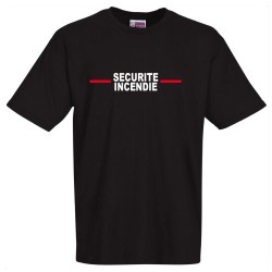tee shirt professionnel securité incendie