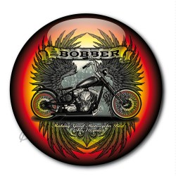 Badge pin's bobber choppers custom bike
