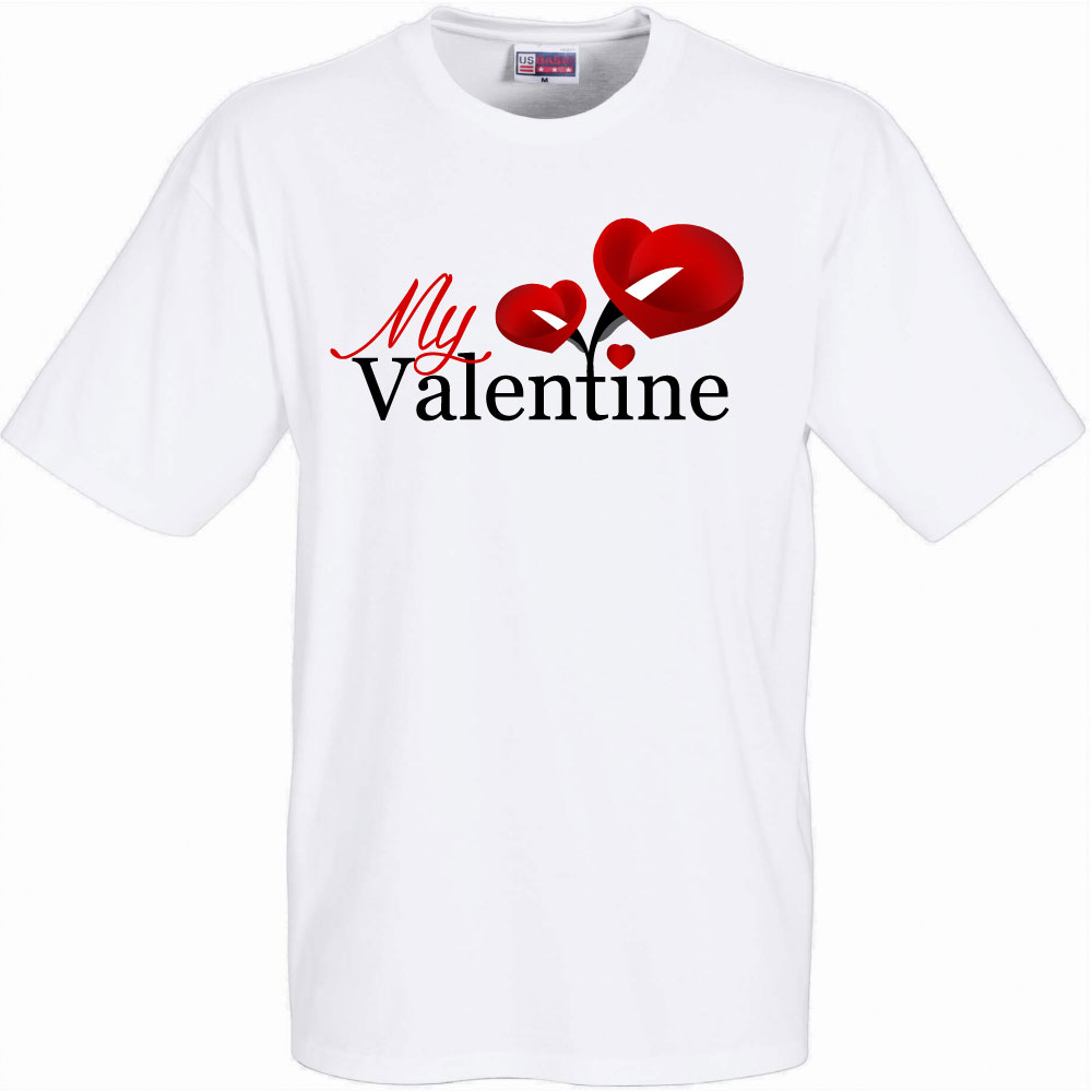 Cadeaux Saint Valentin: t-shirt My Valentine