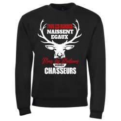 sweat shirt je peux pas j'ai chasse