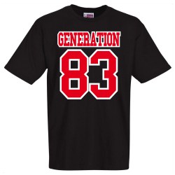 tee shirt génération année de naissance