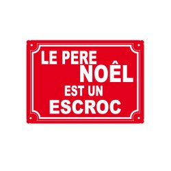 plaque de rue humoristique