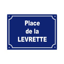 plaque de rue humoristique