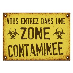 plaque de rue humoristique