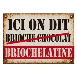 plaque de rue humoristique