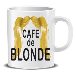 Mug humoristique blonde
