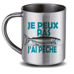 Mug inox pêche