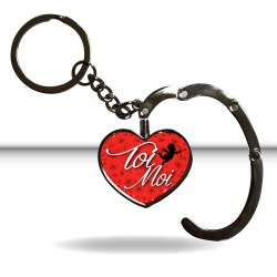 Porte clé saint valentin personnalisable, merci pour les orgasmes, prénom  et année - DHLaser Design