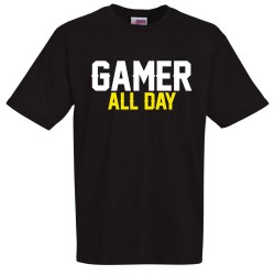 t-shirt-adulte-GAMER-ALLDAY